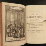 1699 Works of MOLIERE French Plays Theater Psyche Sganarelle Femmes Savants 2v