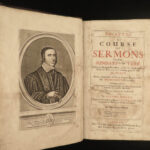 1678 BIBLE Sermons Anglican Jeremy Taylor Royalist England Dublin Ireland FOLIO