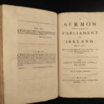 1678 BIBLE Sermons Anglican Jeremy Taylor Royalist England Dublin Ireland FOLIO