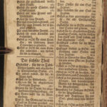 1760 German BIBLE ART Prayer Book Devotional Catholic Vespers Confession Kalin