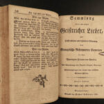 1799 EARLY American German Psalter Bible Germantown Pennsylvania Dutch Quaker