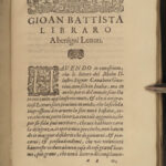 1595 Italian Renaissance Letters Battista Guarini Venice Florence Vellum ITALY