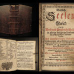 1727 RARE SWISS German Hymn Book MUSIC Choir Geistlicher St Gallen Switzerland