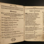 1727 RARE SWISS German Hymn Book MUSIC Choir Geistlicher St Gallen Switzerland
