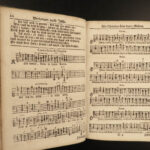 1727 RARE SWISS German Hymn Book MUSIC Choir Geistlicher St Gallen Switzerland