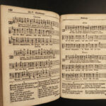 1727 RARE SWISS German Hymn Book MUSIC Choir Geistlicher St Gallen Switzerland