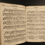 1727 RARE SWISS German Hymn Book MUSIC Choir Geistlicher St Gallen Switzerland