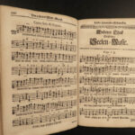 1727 RARE SWISS German Hymn Book MUSIC Choir Geistlicher St Gallen Switzerland