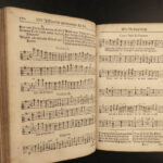 1727 RARE SWISS German Hymn Book MUSIC Choir Geistlicher St Gallen Switzerland