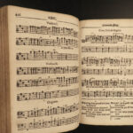 1727 RARE SWISS German Hymn Book MUSIC Choir Geistlicher St Gallen Switzerland