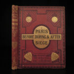 1871 Paris Commune During Franco-Prussian WAR France CASTLES Illustrated MAPS