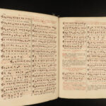 1781 HUGE Roman Catholic Missal Bible Prayers Liturgy Pezzana Venice Chant Music