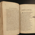 1790 John Milton Paradise Lost Sonnets Psalms Bible Poems Elijah Fenton 2v SET