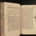 1772 Voltaire Elements of Isaac NEWTON Philosophy Optics Physics Science Illustrated