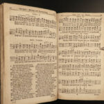 1776 Swiss Composer MUSIC German Hymns Figured Bass 600+ Songs Bachofen Zurich