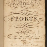 1807 HUNTING & FISHING 1ed Rural Sports Color Illustrated Horses DOGS Falconry