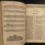 1776 Swiss Composer MUSIC German Hymns Figured Bass 600+ Songs Bachofen Zurich