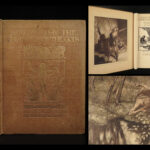 1911 NORSE Mythology 1st ed Wagner Ring Niblung Siegfried Rackham ART Tolkien