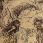 1911 NORSE Mythology 1st ed Wagner Ring Niblung Siegfried Rackham ART Tolkien