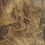 1911 NORSE Mythology 1st ed Wagner Ring Niblung Siegfried Rackham ART Tolkien