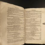 1657 Council Trent Catholic Chifflet Popes + Banned Book Index Inquisition RARE