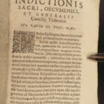 1657 Council Trent Catholic Chifflet Popes + Banned Book Index Inquisition RARE