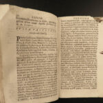 1657 Council Trent Catholic Chifflet Popes + Banned Book Index Inquisition RARE