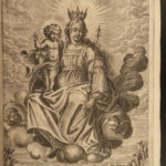 1677 Elogia Virgin Mary Catholic Church Mariology Soliloquies Berlendus Kempten
