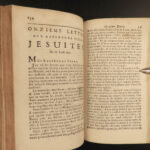 1685 Blaise PASCAL Provincial Letters Witchcraft JESUIT Magic Les Provinciales