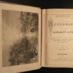 1880 Museum of Antiquity EGYPT Pagan Occult Rituals Illustrated Babylon POMPEII