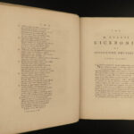 1783 HUGE FOLIOS Cicero Rhetoric Orations Letters Officiis Philosophy ROME Oxford 10v