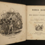 1855 Robin Hood and Merry Foresters English Folklore Little John Stephen Percy