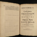 1677 PURITAN 1ed Bramhall Hobbes Scottish Schism Papacy Sabbath Dublin Ireland