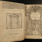 1566 1ed Serlio Architecture Italian Renaissance ROME Woodcuts Egypt Pyramids