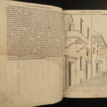 1566 1ed Serlio Architecture Italian Renaissance ROME Woodcuts Egypt Pyramids