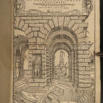 1566 1ed Serlio Architecture Italian Renaissance ROME Woodcuts Egypt Pyramids
