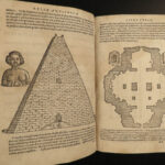 1566 1ed Serlio Architecture Italian Renaissance ROME Woodcuts Egypt Pyramids