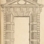 1566 1ed Serlio Architecture Italian Renaissance ROME Woodcuts Egypt Pyramids
