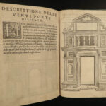 1566 1ed Serlio Architecture Italian Renaissance ROME Woodcuts Egypt Pyramids