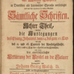 1742 Martin Luther Kirchepostille German BIBLE Devotional Prayer Halle Magdeburg