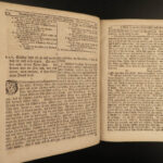 1742 Martin Luther Kirchepostille German BIBLE Devotional Prayer Halle Magdeburg