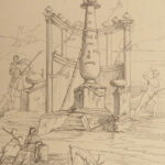 1841 Herculaneum & Pompeii ART Paintings Sculptures VESUVIUS 6v SET 718 PLATES!