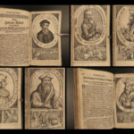 1664 MARTYRS Book Polycarp Cranmer Savonarola Coligny + Lutheran Welz 4in1 Meyer