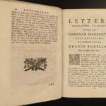 1756 Scientific Letters GALILEO Physics Comets Italian Vellum Lorenzo Magalotti