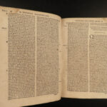 1569 1ed Denis the Carthusian BIBLE & Commentary New Testament Gospels Catholic