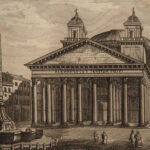 1849 Ancient ROME Ruins 50 Engravings Colosseum Pantheon Vatican Cestius Pyramid