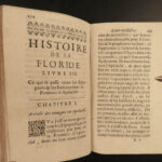 1670 History of Florida Hernando de Soto INCA Empire Spanish Conquests Vega 2v