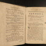 1750 Dublin Ireland 1ed Bible Sermons of Jeremiah Seed Evil Spirits Demons RARE