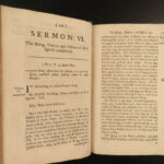 1750 Dublin Ireland 1ed Bible Sermons of Jeremiah Seed Evil Spirits Demons RARE