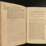 1750 Dublin Ireland 1ed Bible Sermons of Jeremiah Seed Evil Spirits Demons RARE